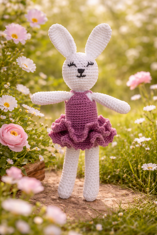 Ballerina Hase rosa