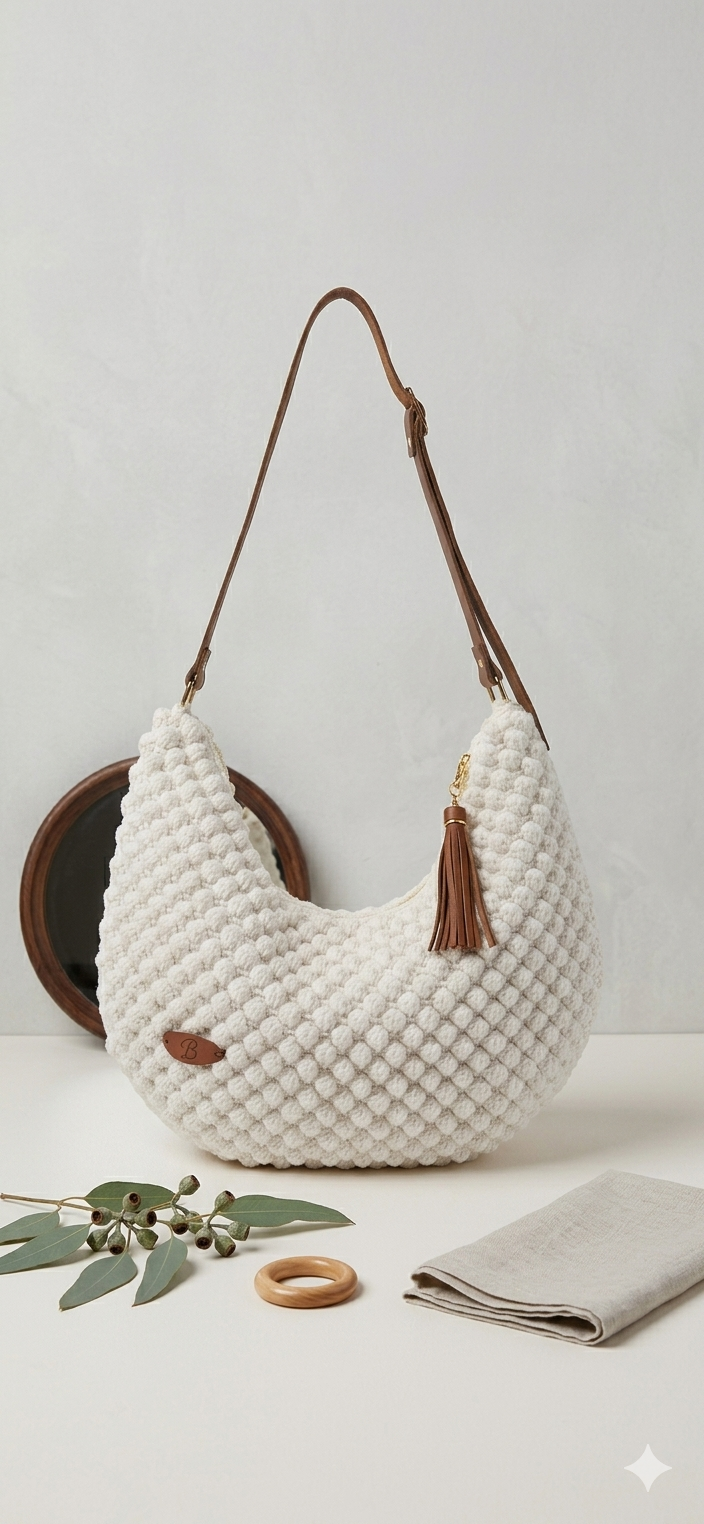 Crossbody Bubble Bag nature