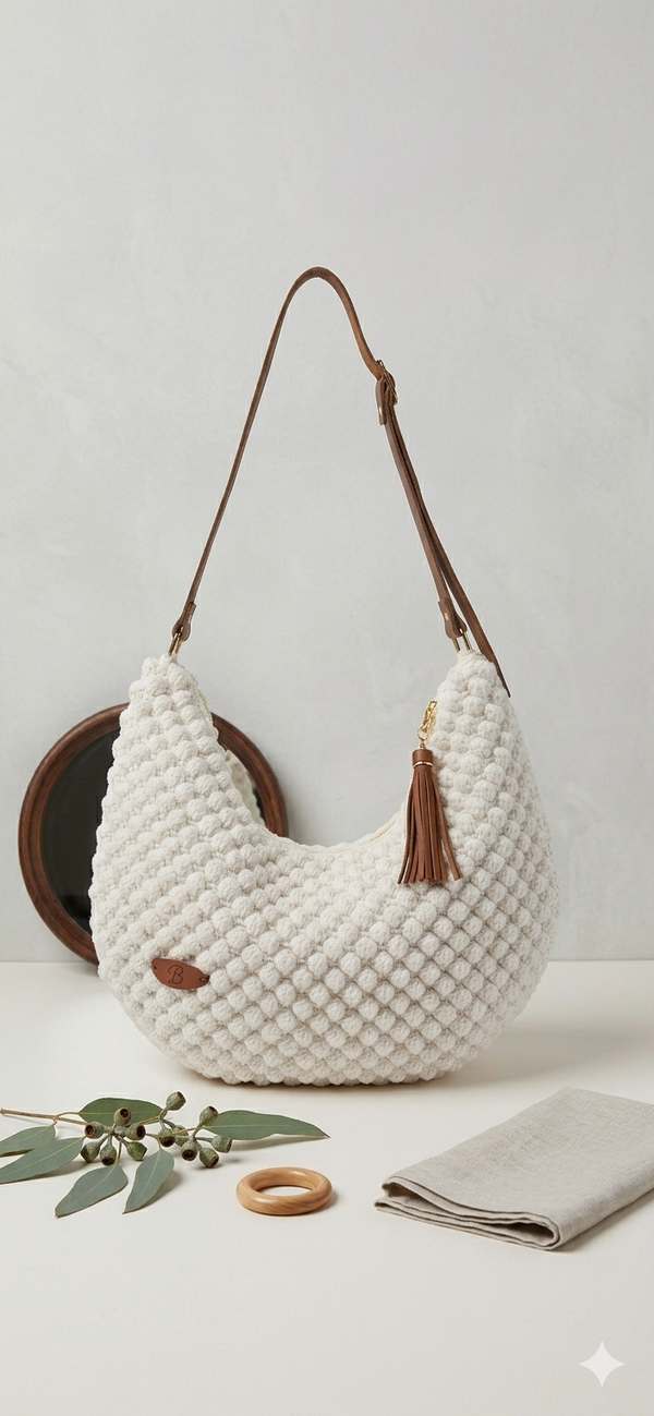 Crossbody Bubble Bag nature
