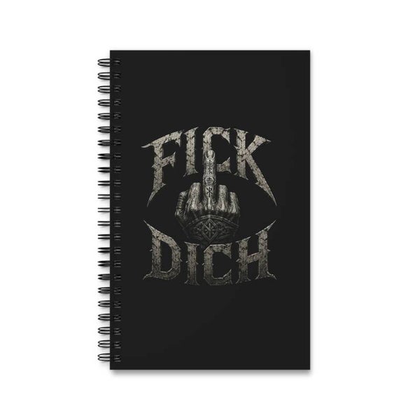 "Fick Dich" Notizbuch