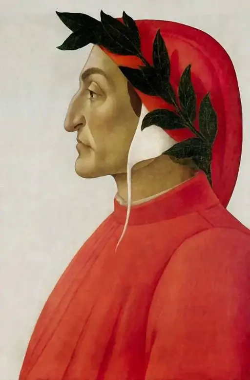 Dante Alighieri door Sandro Botticell