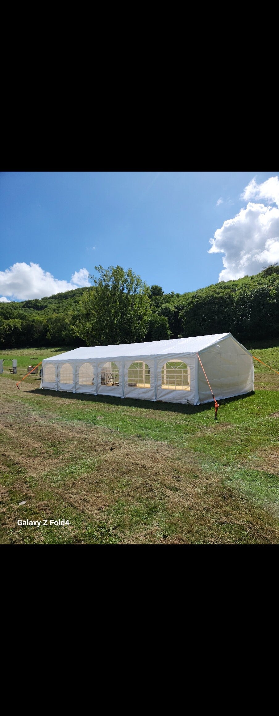 Chapiteau 6x12m avec murs