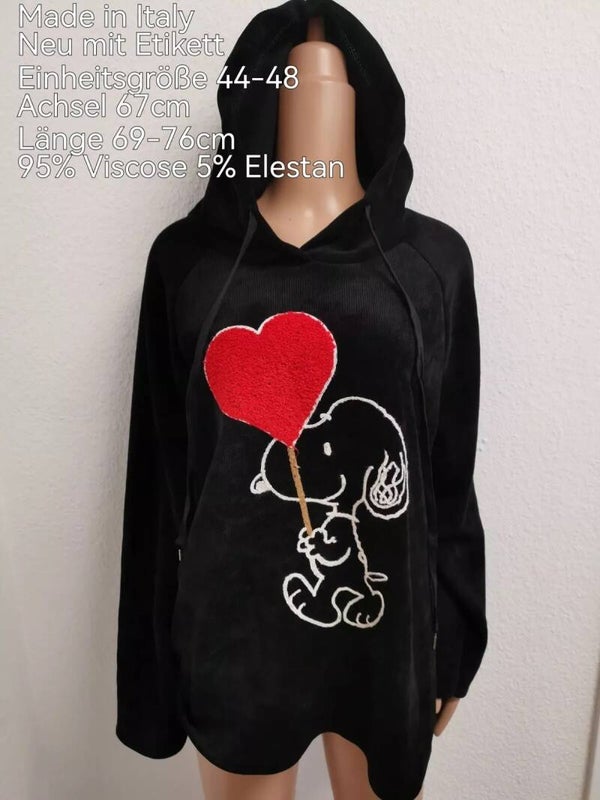 Snoopy Cord Pullover Größe 44-48