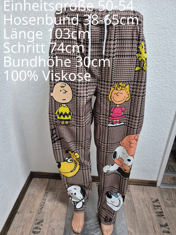 Snoopy Hose Jogpants Größe 50-54 Einheitsgröße
