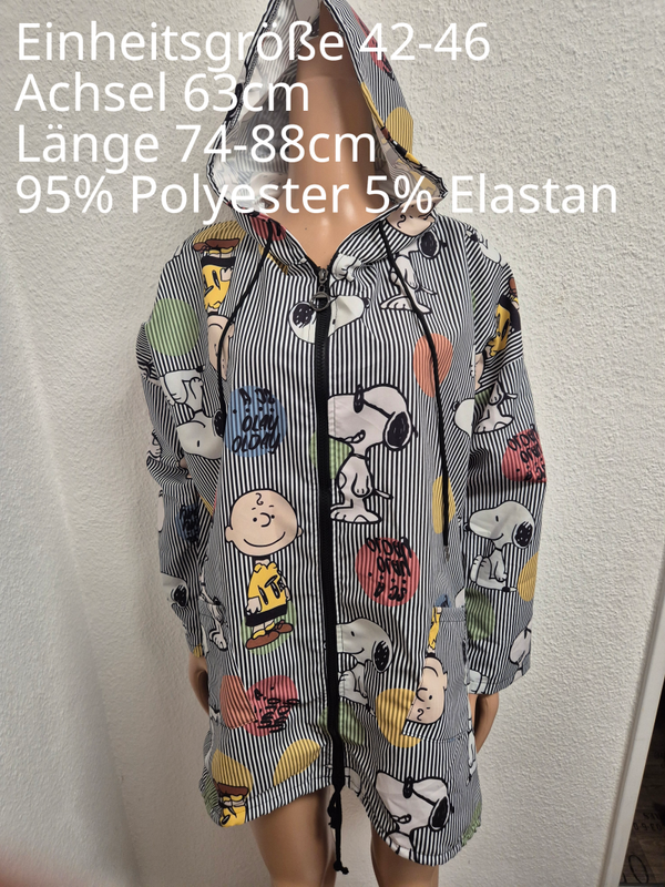 Snoopy Regenjacke Größe 42-46 Einheitsgröße