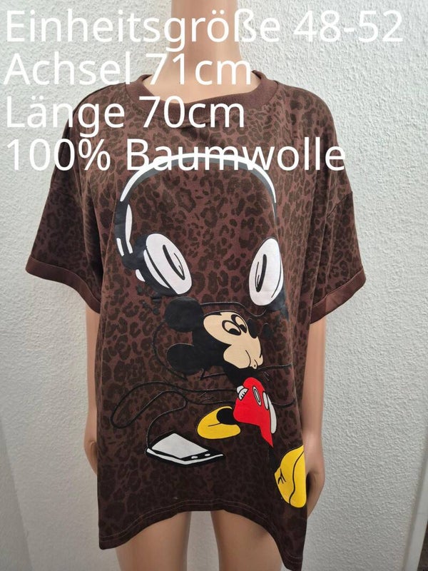 Mickey Mouse Shirt Größe 48-52 Einheitsgröße