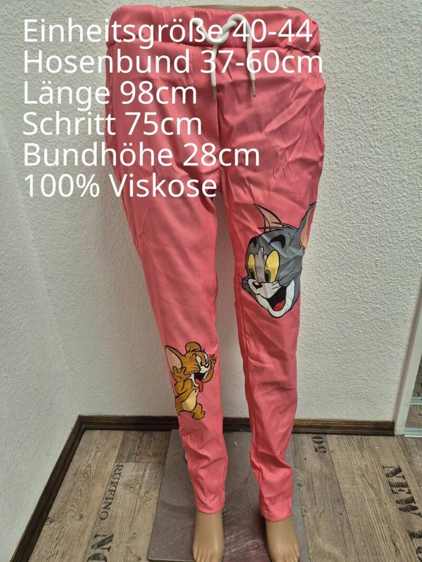 Tom und Jerry  Hose Jogpants Größe 40-44 Einheitsgröße