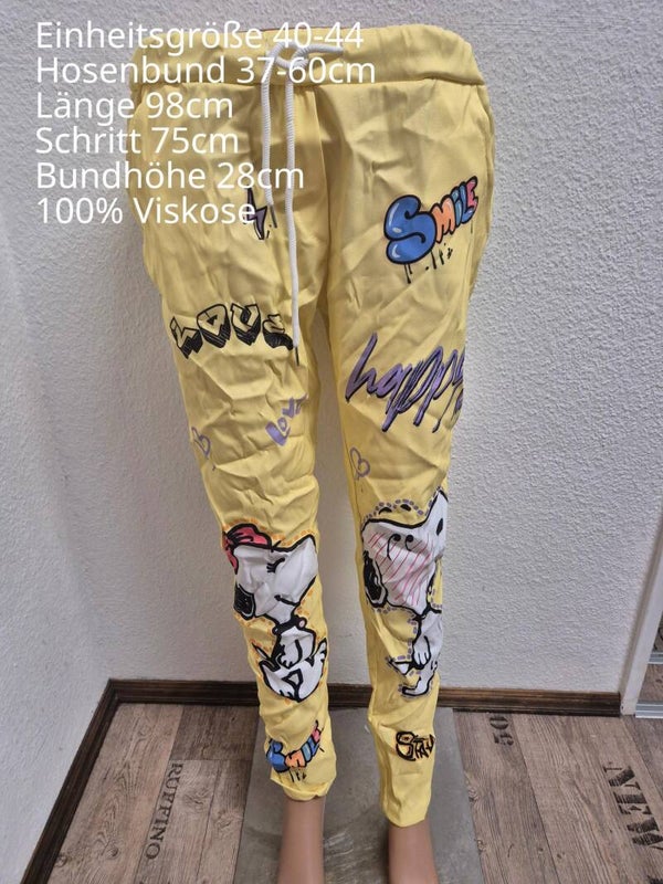 Snoopy Hose Jogpants Größe 40-44 Einheitsgröße