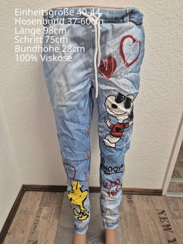 Snoopy Hose Jogpants Größe 40-44 Einheitsgröße