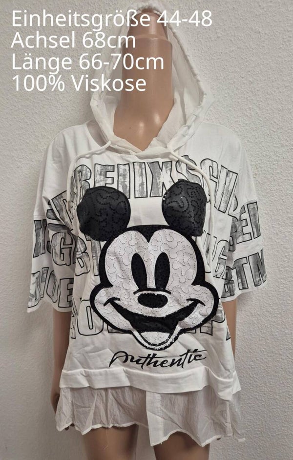 Mickey Mouse Shirt Größe 44-48 Einheitsgröße