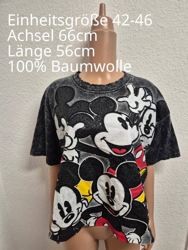 Mickey Mouse Shirt Größe 42-46 Einheitsgröße