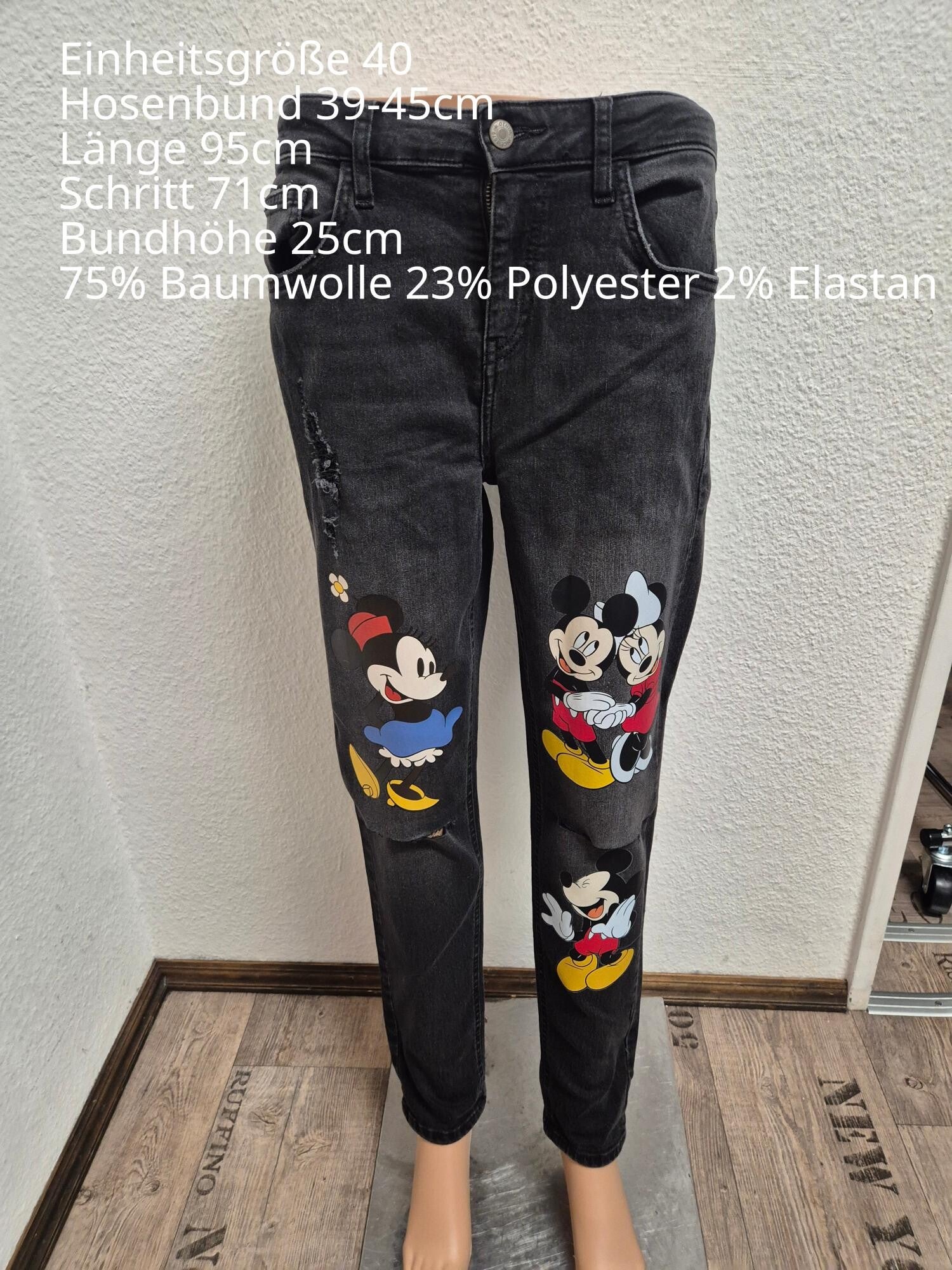 Mickey Mouse Jeanshose Größe 40