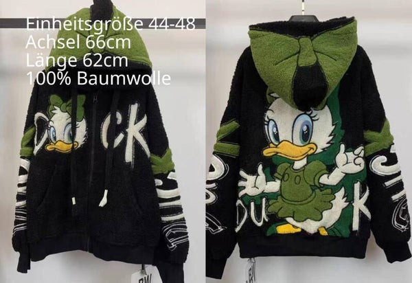 Daisy Plüsch Jacke Größe 44-48 Einheitsgröße