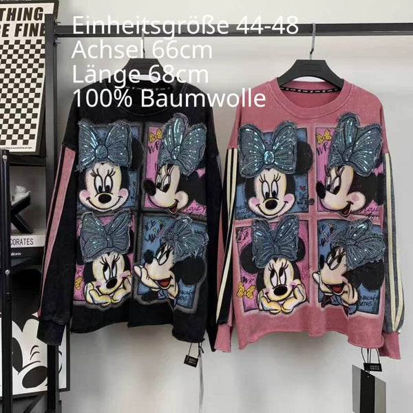 Minnie Mouse Pullover Größe 44-48 Einheitsgröße