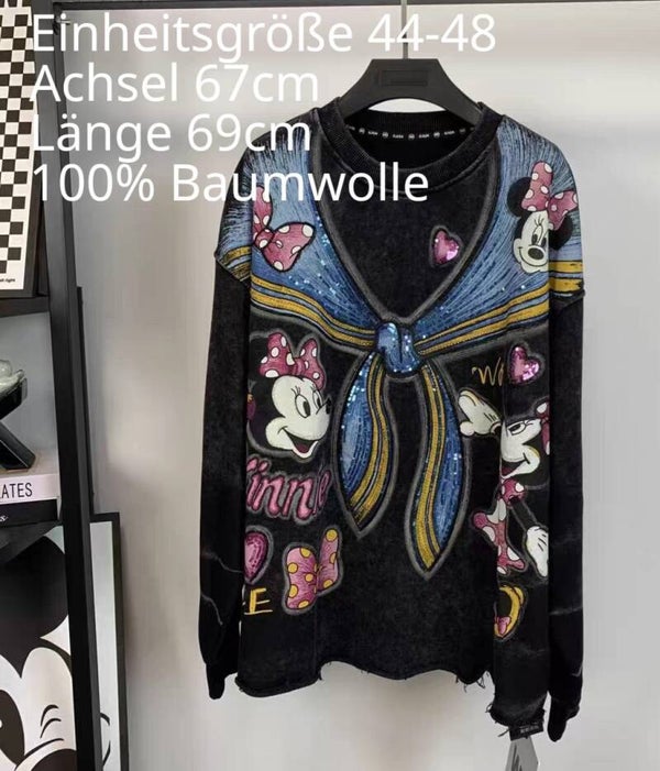 Minnie Mouse Pullover Größe 44-48 Einheitsgröße