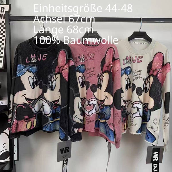 Mickey Mouse Pullover Größe 44-48 Einheitsgröße