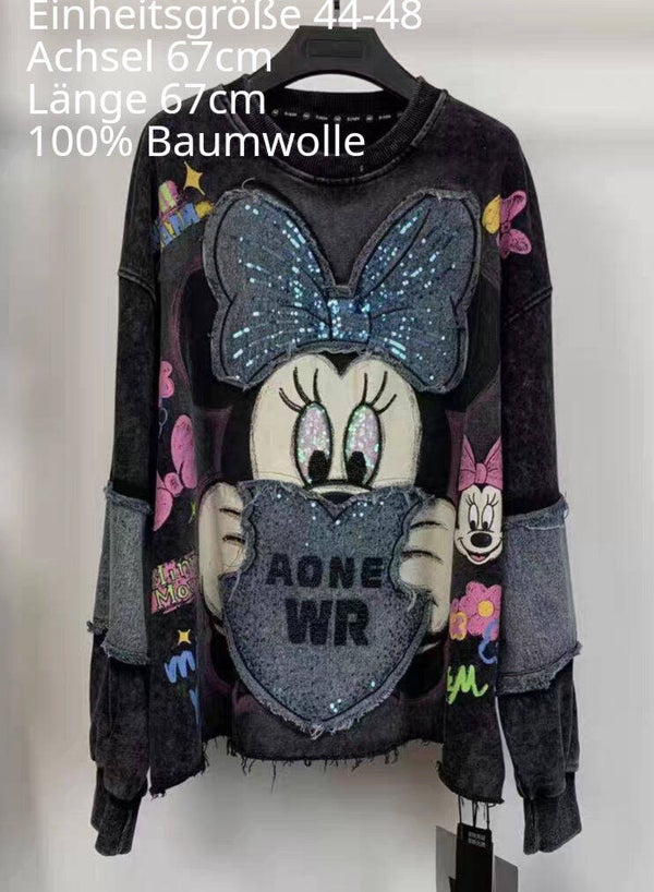 Minnie Mouse Pullover Größe 44-48 Einheitsgröße