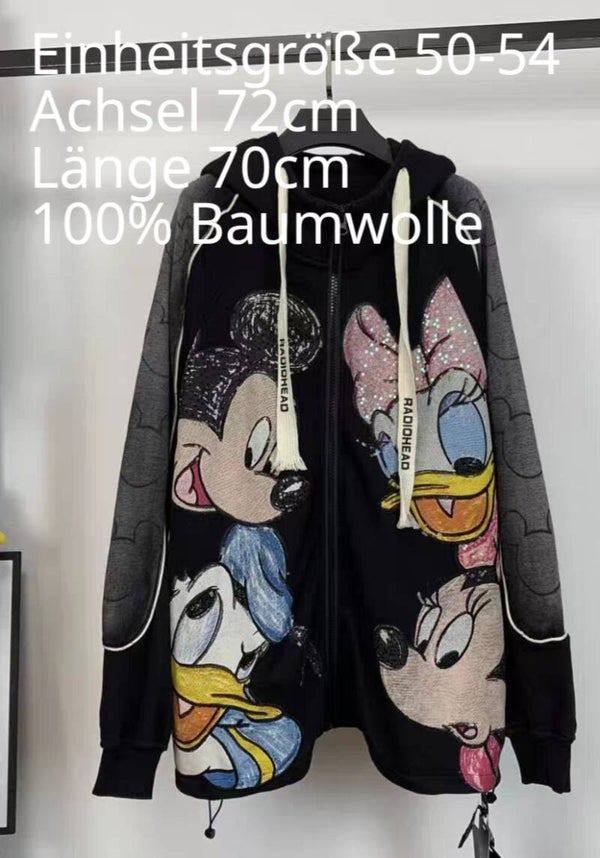 Mickey Mouse Jacke Größe 50-54 Einheitsgröße