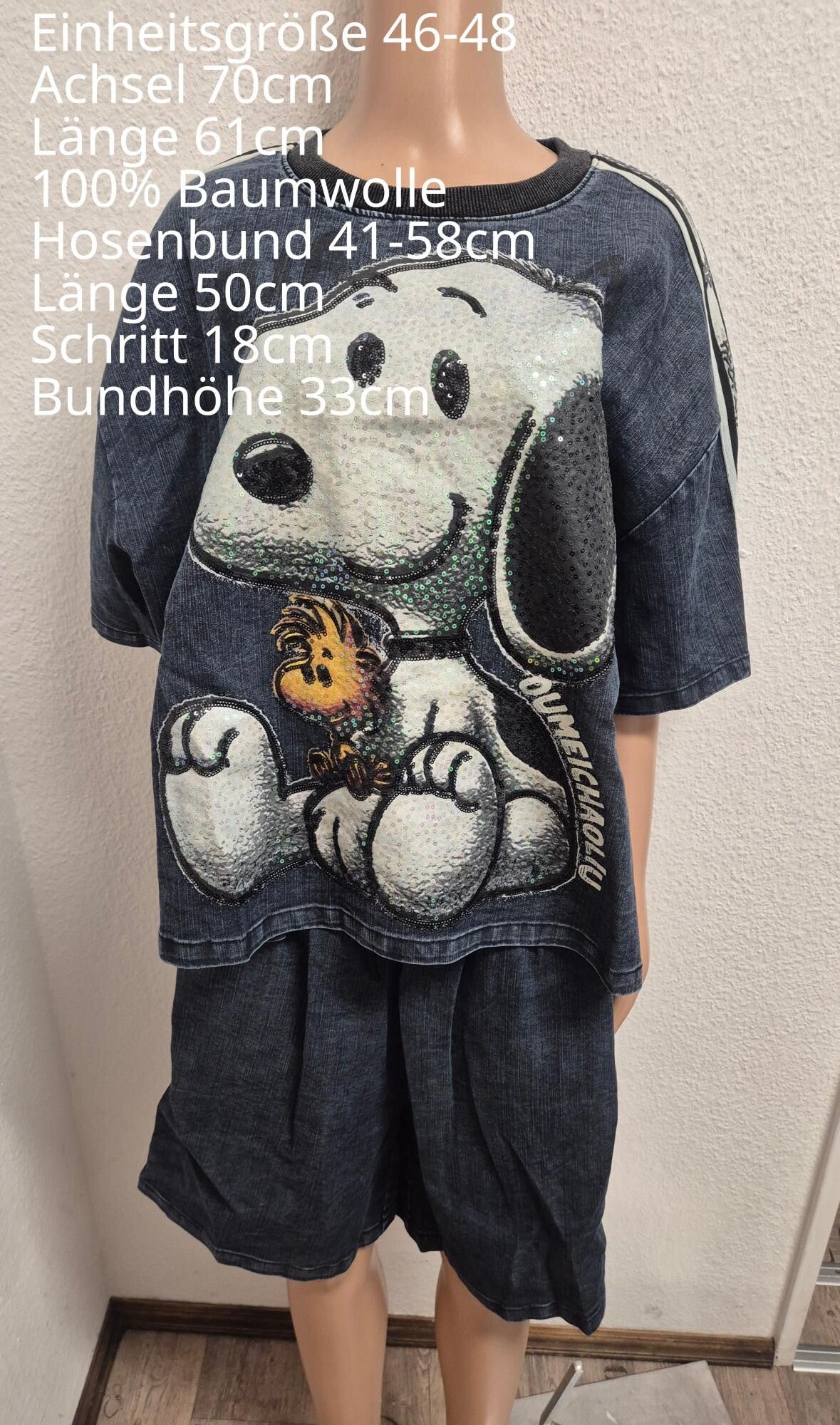 Snoopy Jogginganzug Größe 46-48 Einheitsgröße