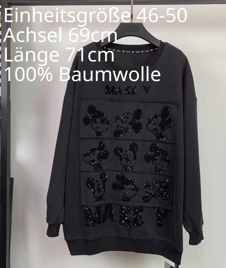 Mickey Mouse Pullover Größe 46-50 Einheitsgröße