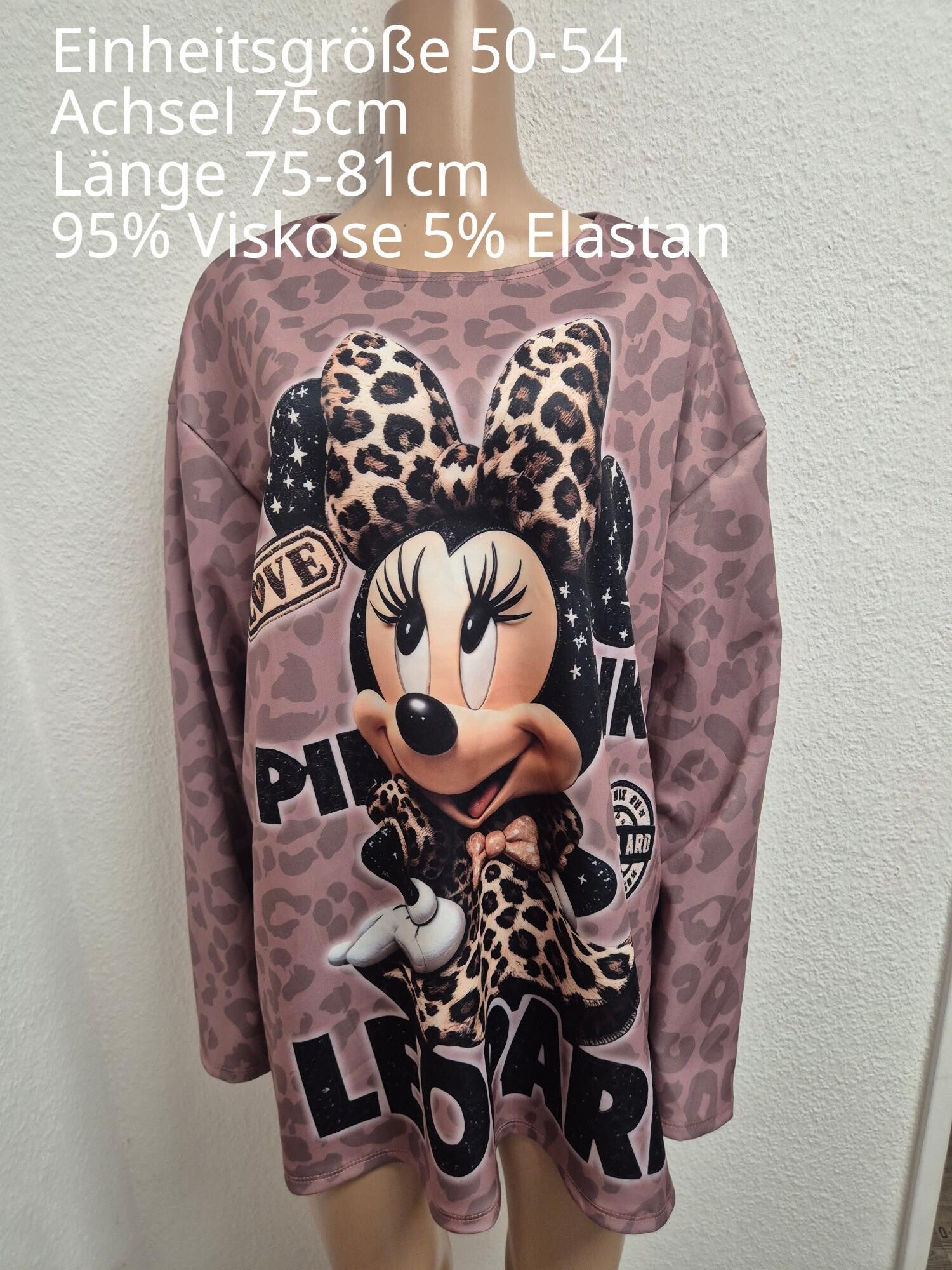 Minnie Mouse Pullover Größe 50-54 Einheitsgröße