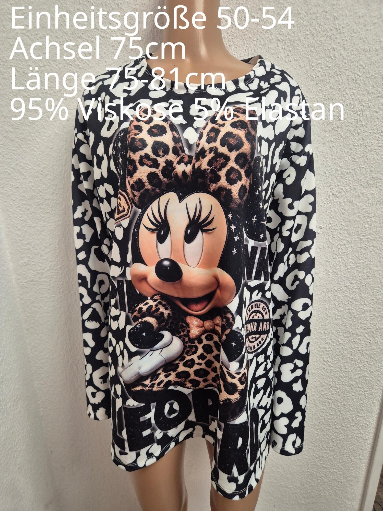 Minnie Mouse Pullover Größe 50-54 Einheitsgröße