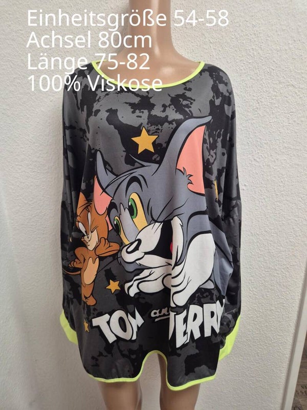 Tom and Jerry Pullover Größe 54-58 Einheitsgröße