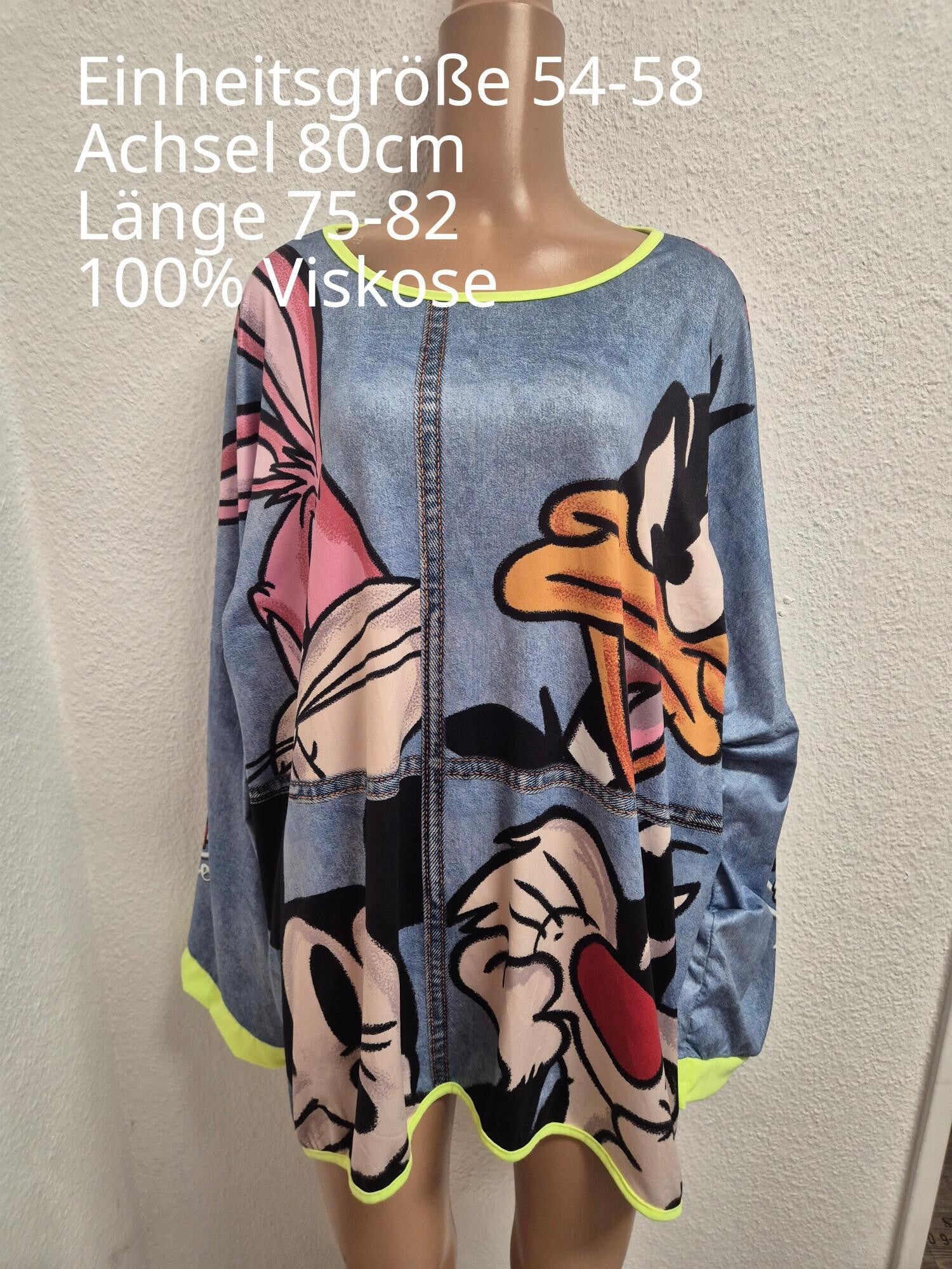 Mickey Mouse Pullover Größe 54-58 Einheitsgröße