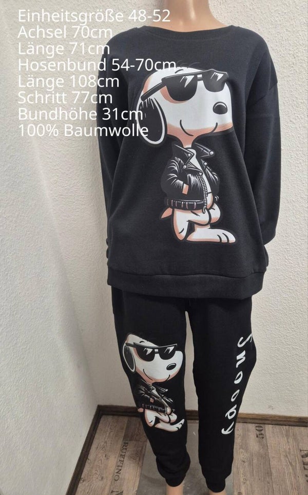 Snoopy Jogginganzug Größe 48-52 Einheitsgröße