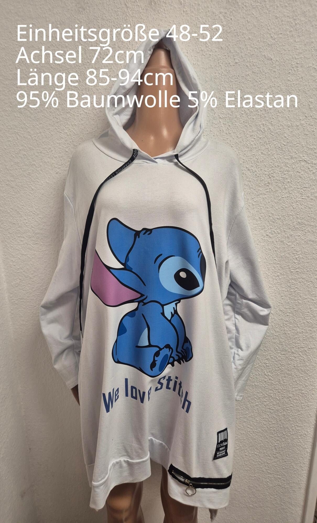 Stitch Pullover Größe 48-52 Einheitsgröße