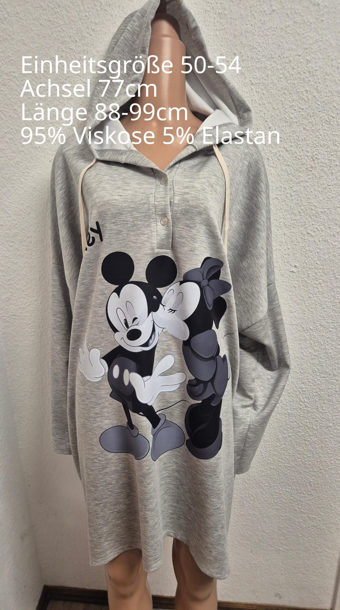Mickey Mouse Pullover Größe 50-54 Einheitsgröße