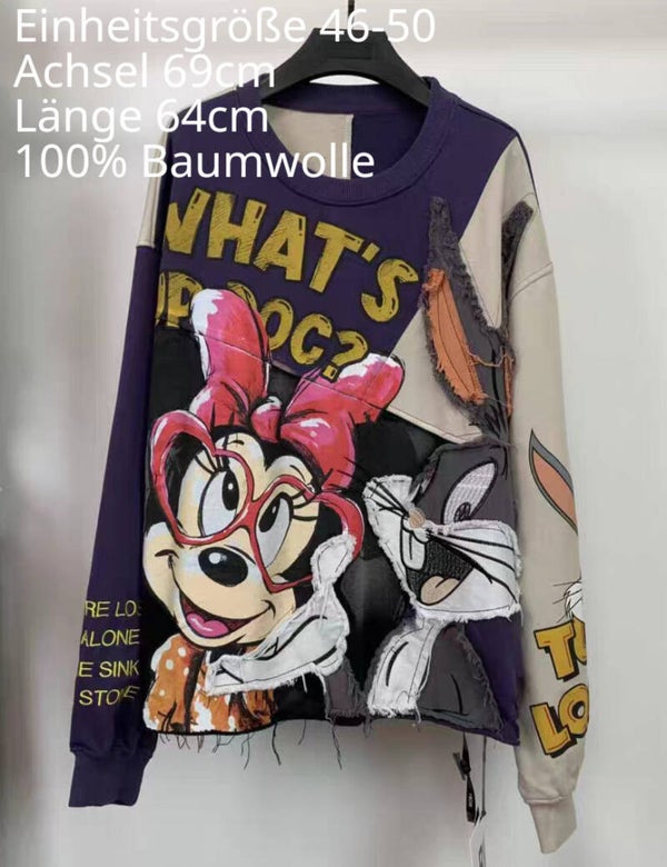 Minnie Mouse Pullover Größe 46-50Einheitsgröße