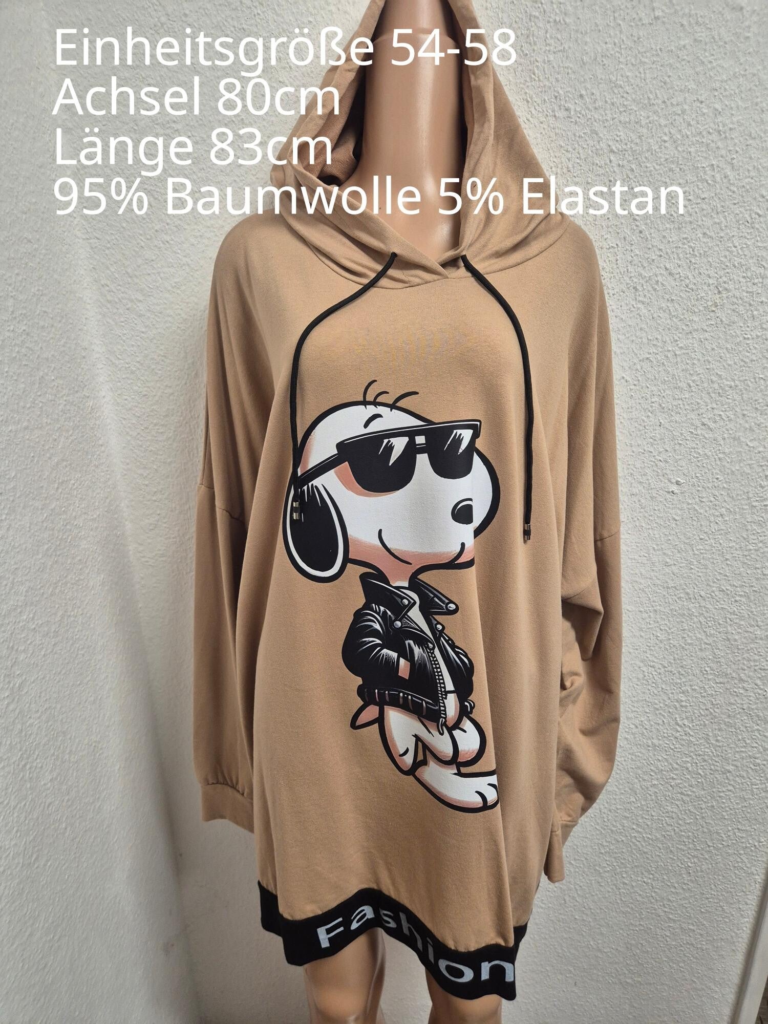 Snoopy Pullover Größe 54-58 Einheitsgröße