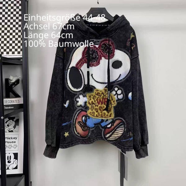 Snoopy Pullover Größe 44-48 Einheitsgröße
