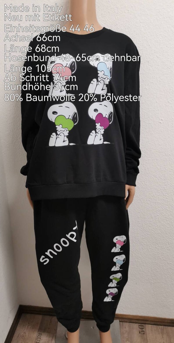 Snoopy Jogginganzug Größe 44 46