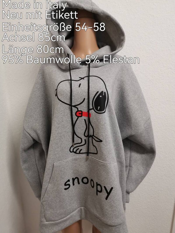 Snoopy Pullover Größe 54-58