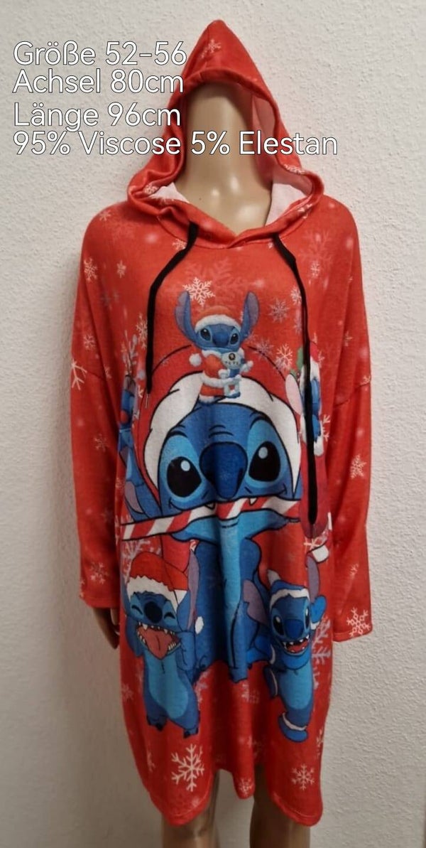 Langer Stitch Weihnachtspullover Größe 52-56 Einheitsgröße