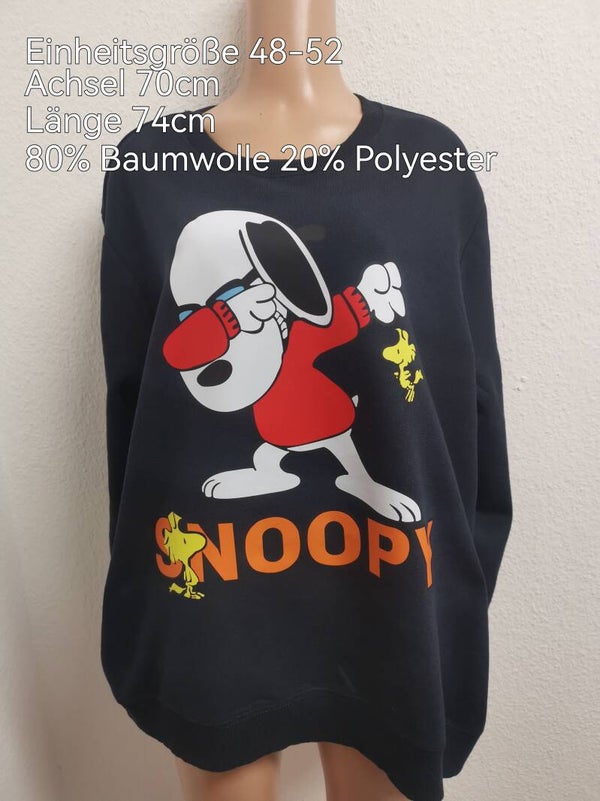 Snoopy Pullover Größe 48-52 Einheitsgröße