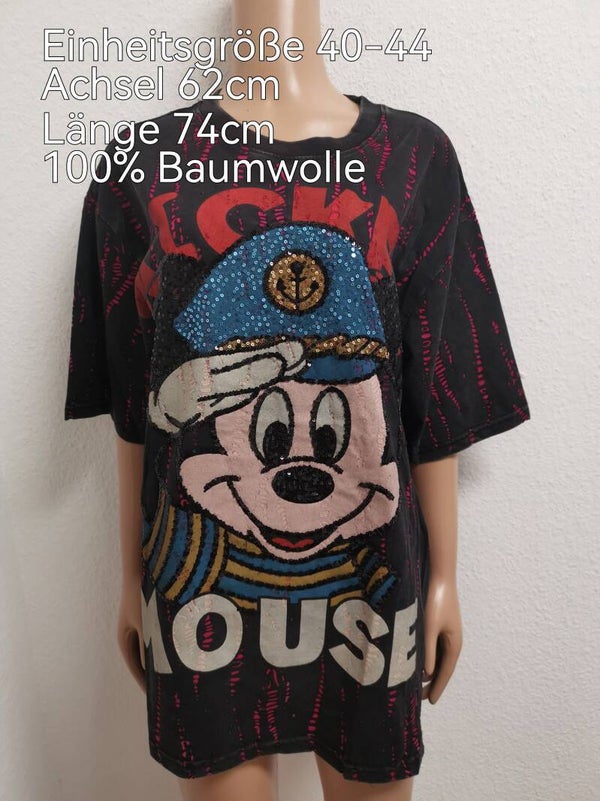 Mickey Mouse Shirt Größe 40-44 Einheitsgröße