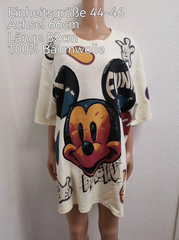 Mickey Mouse Shirt Größe 44-46 Einheitsgröße