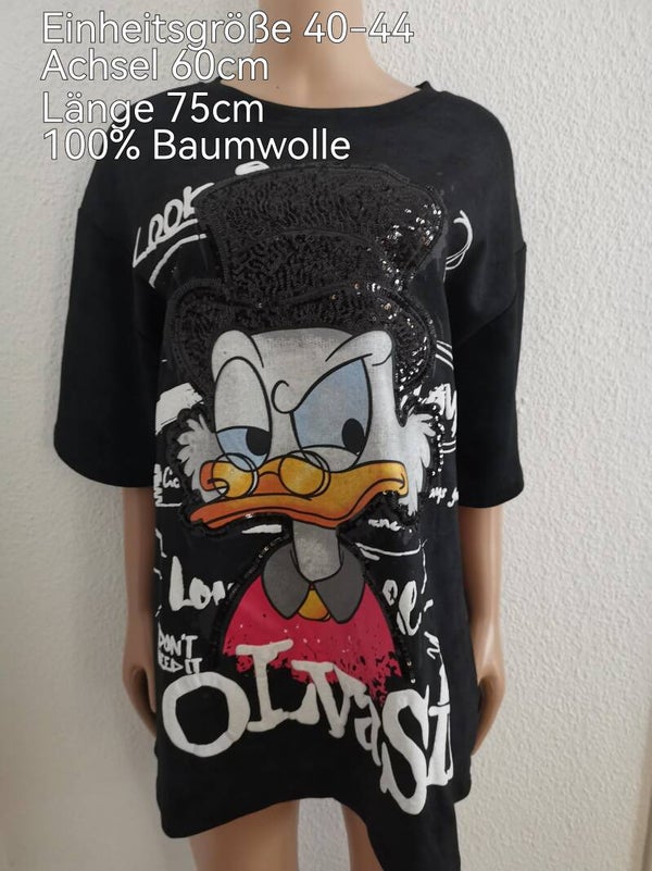 Dagobert Duck Shirt Größe 40-44 Einheitsgröße