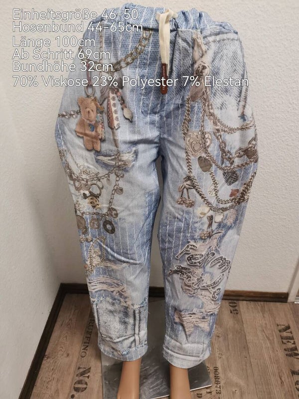Teddybär Hose Größe 46-50 Einheitsgröße