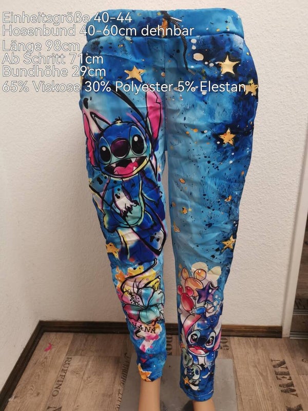 Stitch Hose Größe 40-44 Einheitsgröße