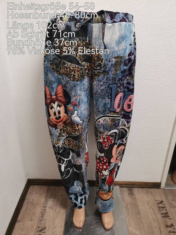 Mickey Mouse Hose Größe 54-58 Einheitsgröße