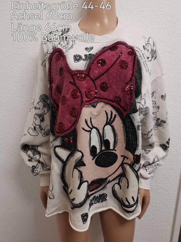 Minnie Mouse Pullover Größe 44-46 Einheitsgröße
