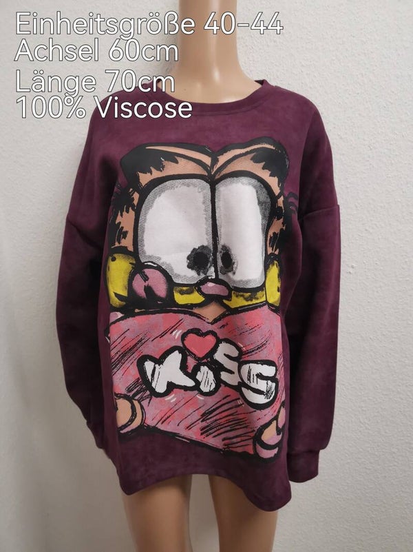 Garfield Pullover Größe 40-44 Einheitsgröße