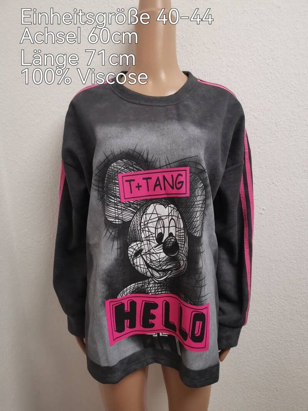 Mickey Mouse Pullover Größe 40-44 Einheitsgröße