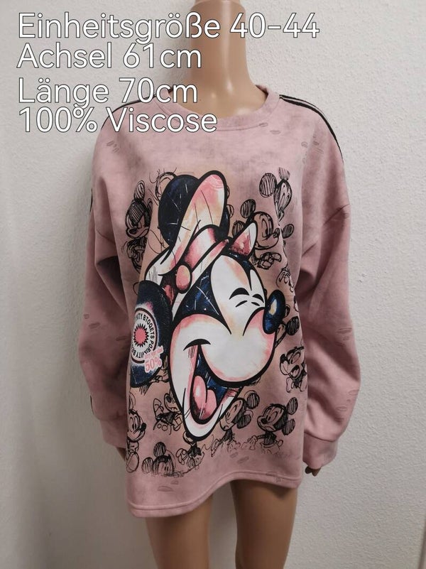 Mickey Mouse Pullover Größe 40-44 Einheitsgröße