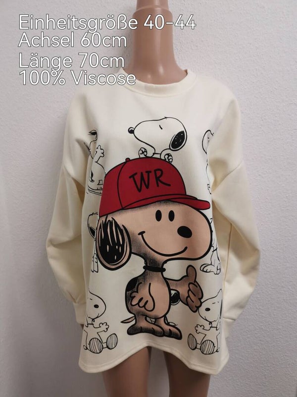 Snoopy Pullover Größe 40-44