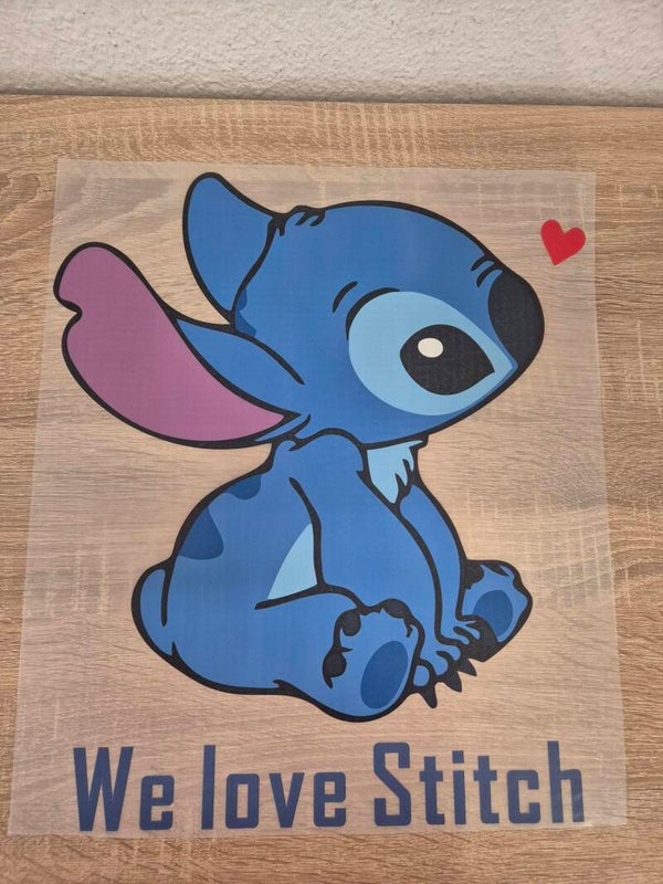 Stitch Transfer - Bügelbild